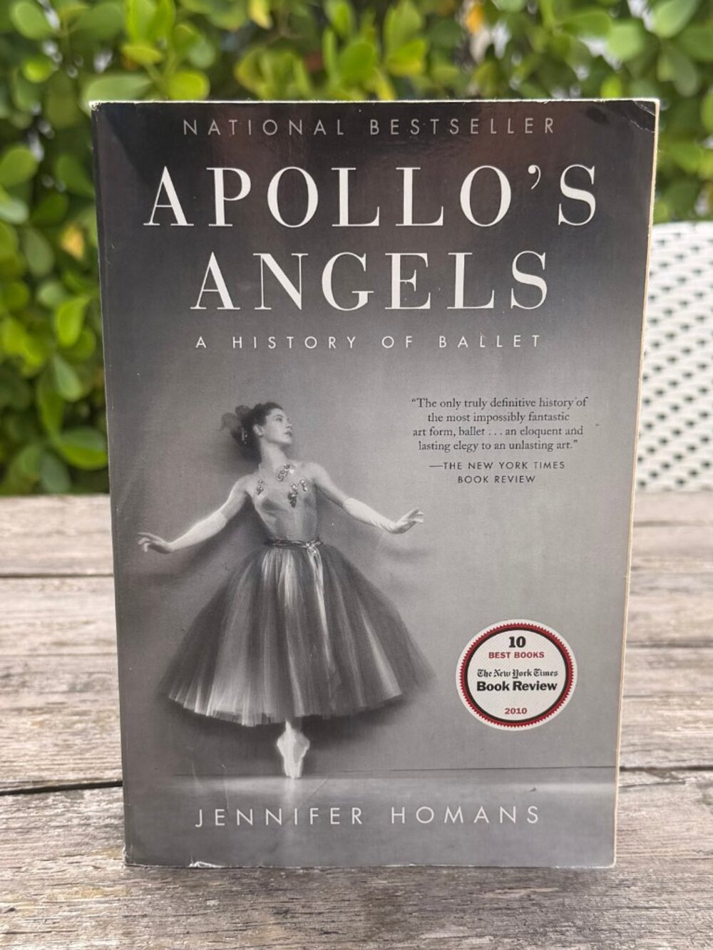 Apollo's Angels: A History of Ballet Jennifer Homans Book NY Times Best